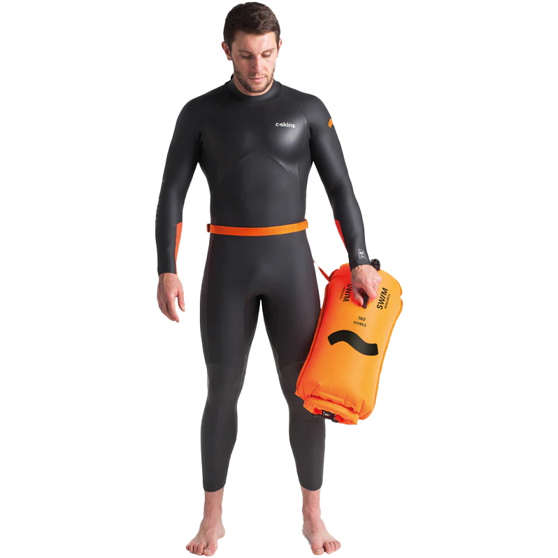 2026 Swim Research Swim Safety Buoy & Dry Bag C-SRSB2 - Orange